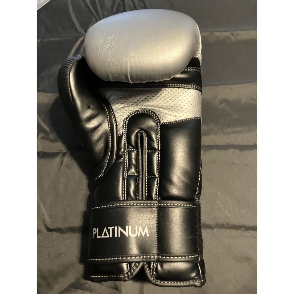 Title Boxing Platinum Synthetic Leather Hook and Loop Training Glove. Left One